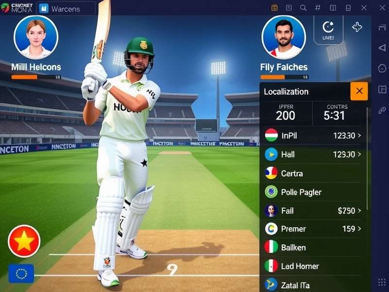 Cricket Powerhouses India gameplay screenshot